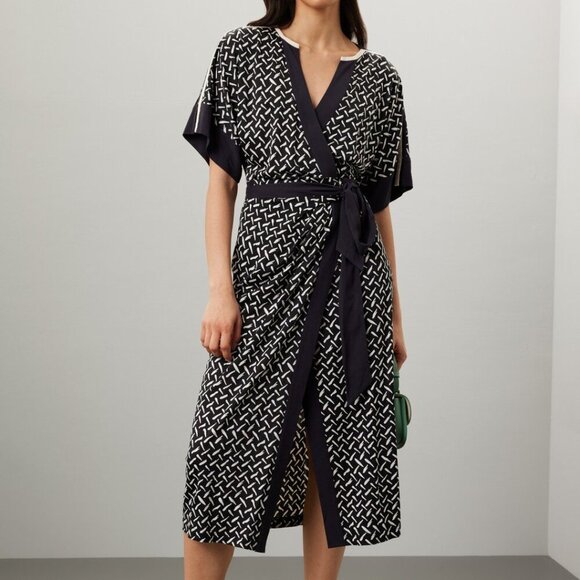 Diane Von Furstenberg Dorothea Wrap Maxi Dress - Picture 7 of 8
